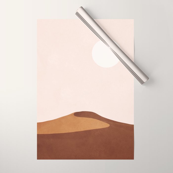 A Lonely Dune Wrapping Paper Gallery Image 1