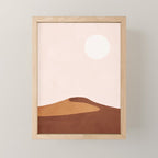 A Lonely Dune Mini Art Print Gallery Image 1