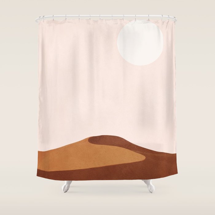 A Lonely Dune Shower Curtain Gallery Image 1