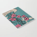 Floral Jellyfishes 1 Notebook Gallery Image 2