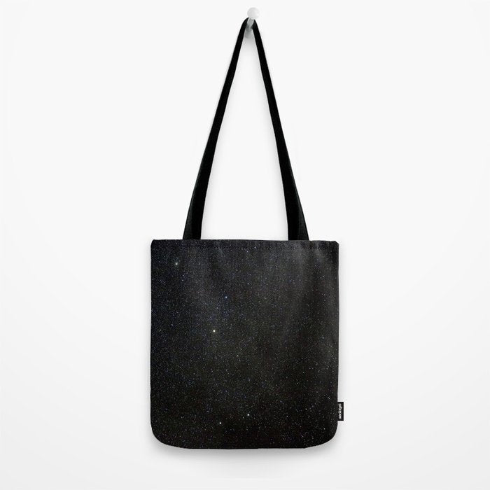 Sagitta Constellation in Real Night Sky, The Arrow Constellation Starry Sky Tote Bag Gallery Image 2