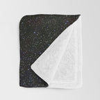 Sagitta Constellation in Real Night Sky, The Arrow Constellation Starry Sky Throw Blanket Gallery Image 3