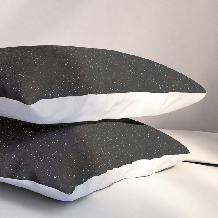 Sagitta Constellation in Real Night Sky, The Arrow Constellation Starry Sky Pillow Sham Gallery Image 3