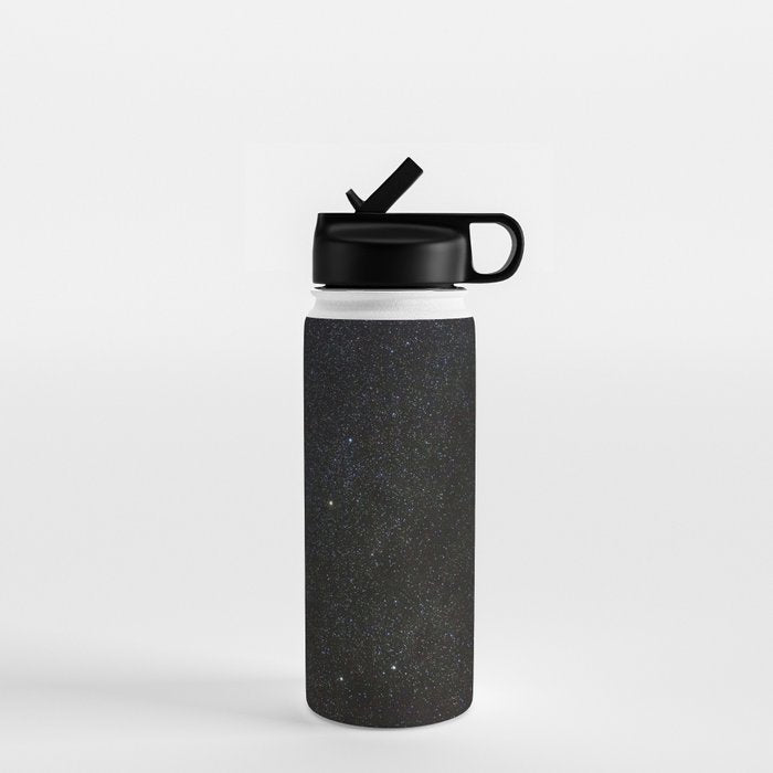 Sagitta Constellation in Real Night Sky, The Arrow Constellation Starry Sky Water Bottle Gallery Image 1