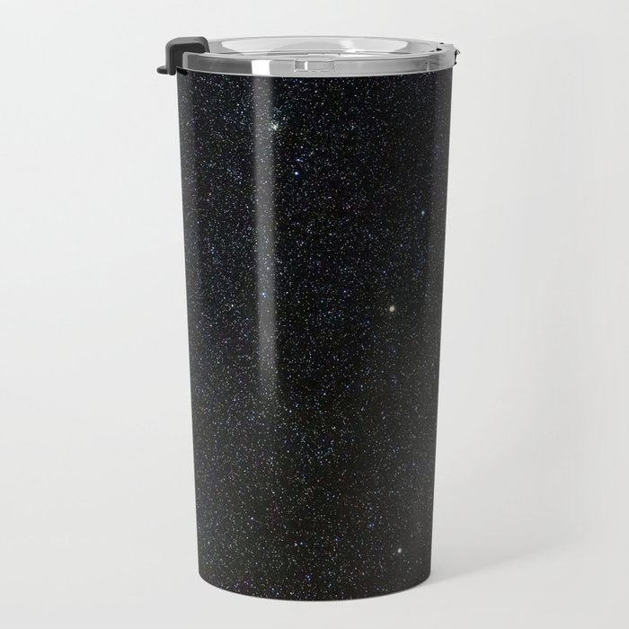 Sagitta Constellation in Real Night Sky, The Arrow Constellation Starry Sky Travel Mug Gallery Image 3