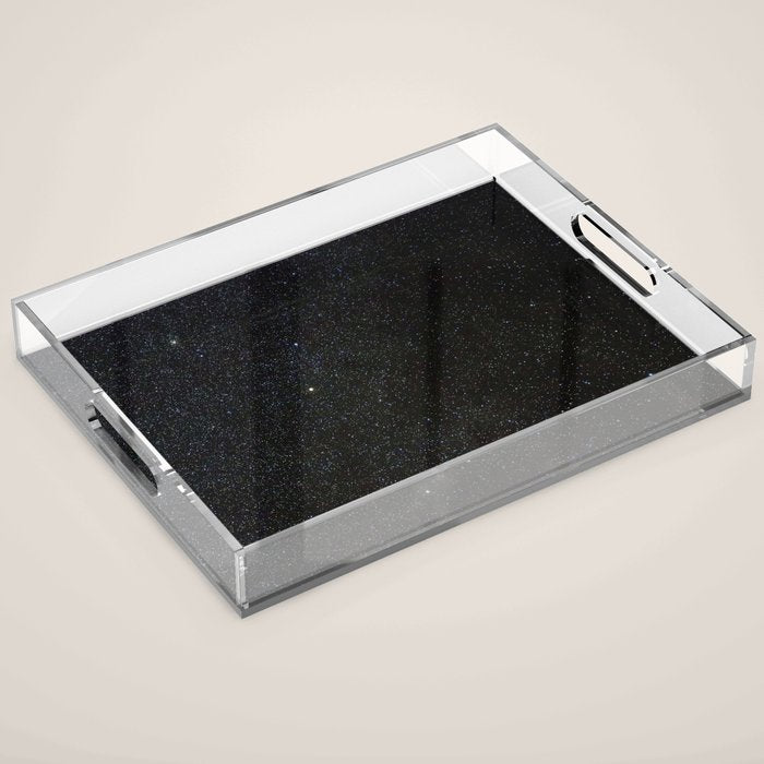 Sagitta Constellation in Real Night Sky, The Arrow Constellation Starry Sky Acrylic Tray Gallery Image 1