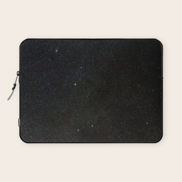Sagitta Constellation in Real Night Sky, The Arrow Constellation Starry Sky Laptop Sleeve Gallery Image 1