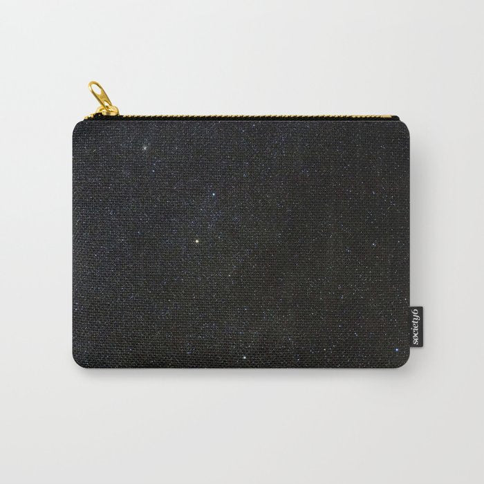 Sagitta Constellation in Real Night Sky, The Arrow Constellation Starry Sky Carry All Pouch Gallery Image 1