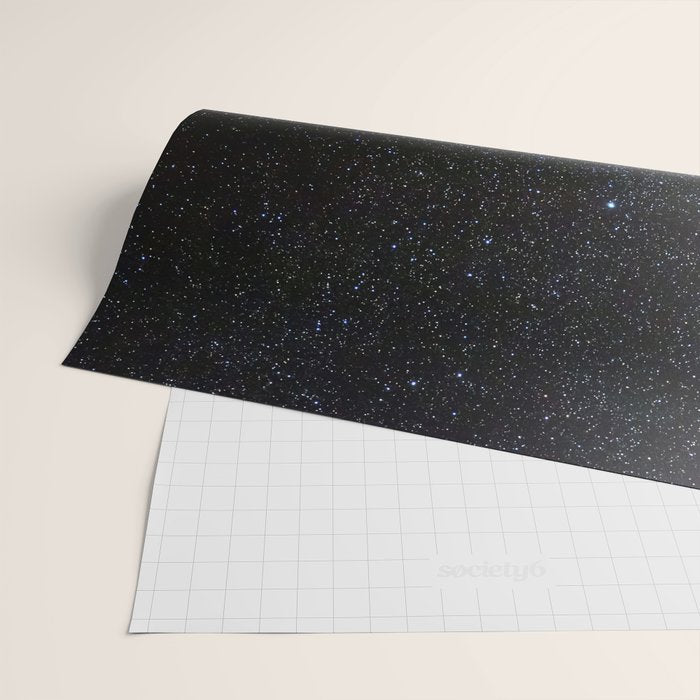 Sagitta Constellation in Real Night Sky, The Arrow Constellation Starry Sky Wrapping Paper Gallery Image 2