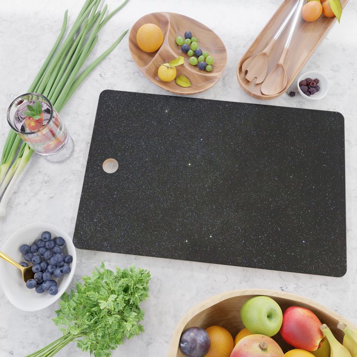 Sagitta Constellation in Real Night Sky, The Arrow Constellation Starry Sky Cutting Board Gallery Image 2