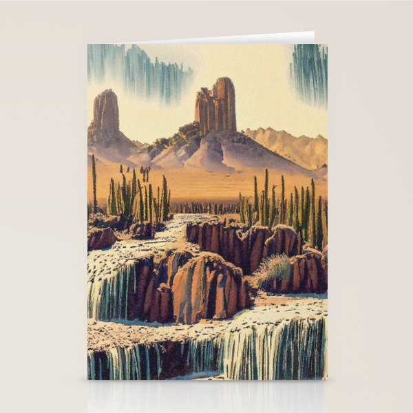 Desert Waters Stationery Card Gallery Image 1