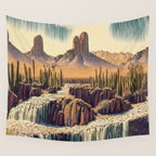 Desert Waters Wall Tapestry Gallery Image 4