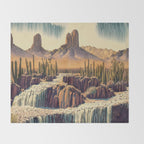 Desert Waters Throw Blanket Gallery Image 2
