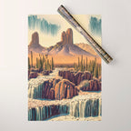 Desert Waters Wrapping Paper Gallery Image 1