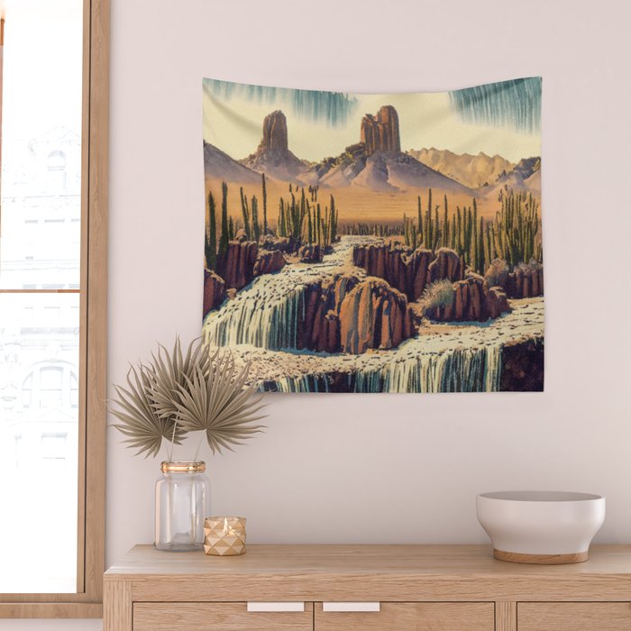 Desert Waters Wall Tapestry Gallery Image 2