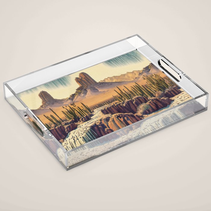 Desert Waters Acrylic Tray Gallery Image 1