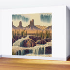 Desert Waters Wall Mural Gallery Image 2