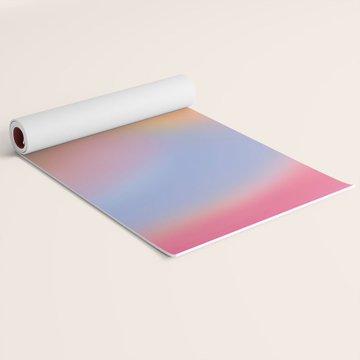 Colourful sunset  Yoga Mat Gallery Image 2