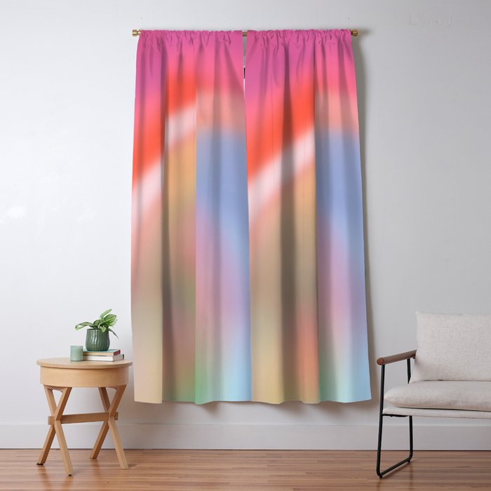 Colourful sunset  Window Curtain Gallery Image 5