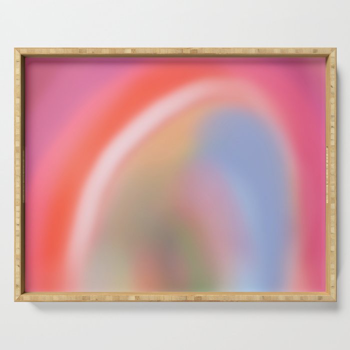 Colourful sunset  Serving Tray Gallery Image 1