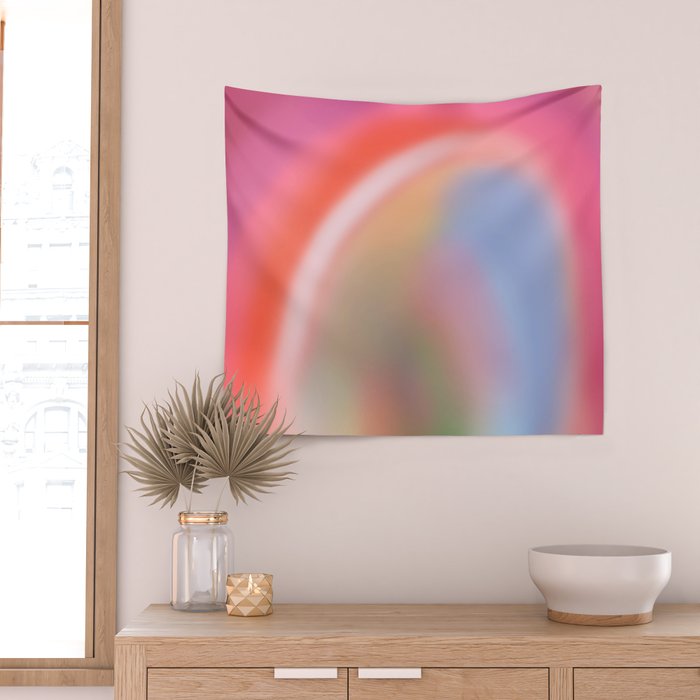 Colourful sunset  Wall Tapestry Gallery Image 2