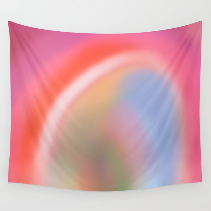 Colourful sunset  Wall Tapestry Gallery Image 1