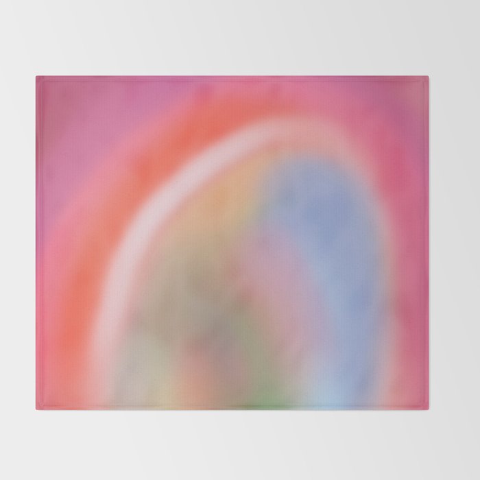 Colourful sunset  Throw Blanket Gallery Image 2