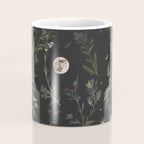 Full Moon Forest - Nighttime Botanical Garden Coffee Mug Gallery Image 4