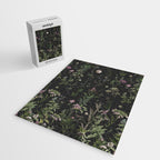 Full Moon Forest - Nighttime Botanical Garden Jigsaw Puzzle Gallery Image 2