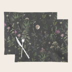 Full Moon Forest - Nighttime Botanical Garden Placemat Gallery Image 1