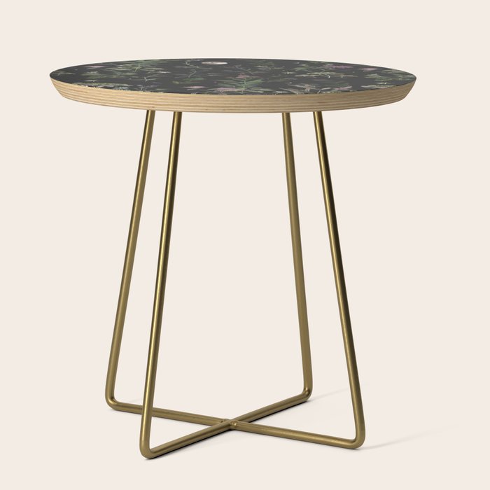 Full Moon Forest - Nighttime Botanical Garden Side Table Gallery Image 1