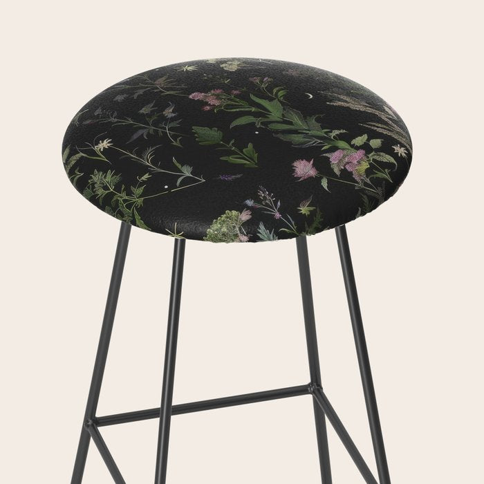 Full Moon Forest - Nighttime Botanical Garden Stool Gallery Image 2