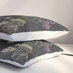 Full Moon Forest - Nighttime Botanical Garden Pillow Sham Gallery Image 3
