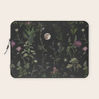 Full Moon Forest - Nighttime Botanical Garden Laptop Sleeve Gallery Image 1
