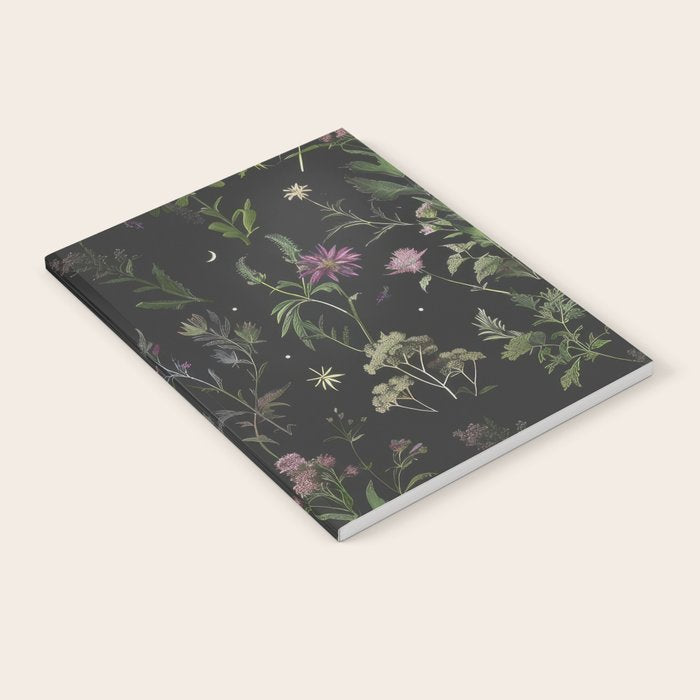 Full Moon Forest - Nighttime Botanical Garden Notebook Gallery Image 2