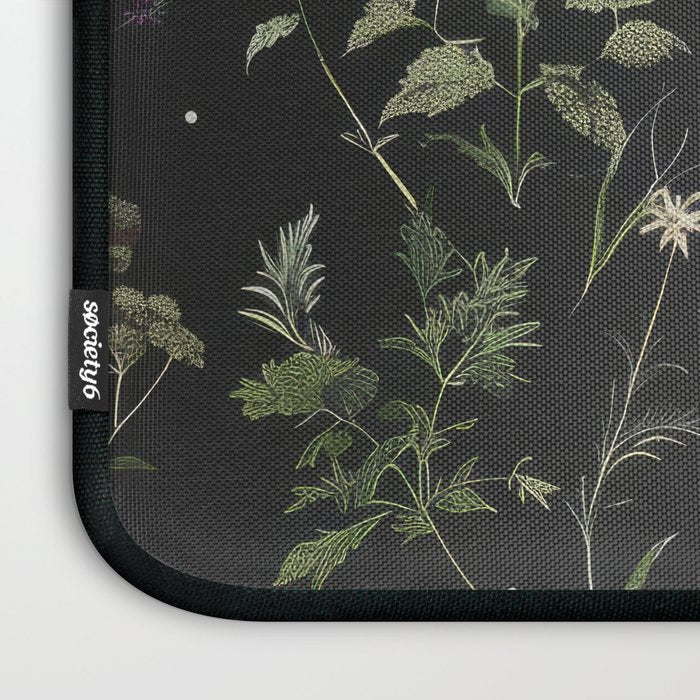 Full Moon Forest - Nighttime Botanical Garden Laptop Sleeve Gallery Image 3