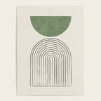 Arch balance green Poster Gallery Image 4