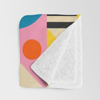 Colorful Happy Dancing Throw Blanket Gallery Image 3