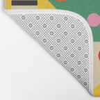 Colorful Happy Dancing Bath Mat Gallery Image 2