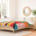Colorful Happy Dancing Duvet Cover Gallery Image 2