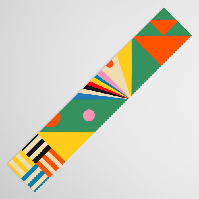 Colorful Happy Dancing Table Runner Gallery Image 3