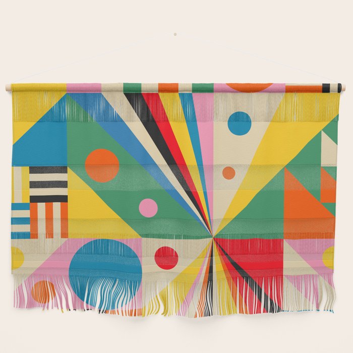 Colorful Happy Dancing Wall Hanging Gallery Image 1