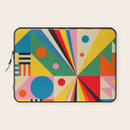 Colorful Happy Dancing Laptop Sleeve Gallery Image 1