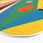 Colorful Happy Dancing Bath Mat Gallery Image 3
