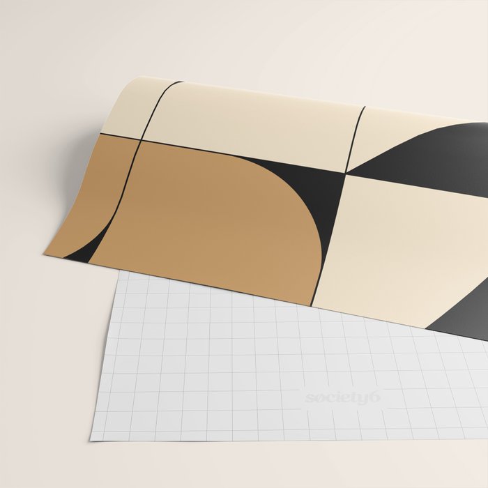 Modern geometric shapes 48 Wrapping Paper Gallery Image 2