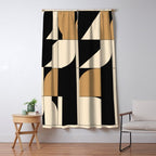 Modern geometric shapes 48 Window Curtain Gallery Image 5