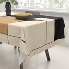 Modern geometric shapes 48 Tablecloth Gallery Image 3