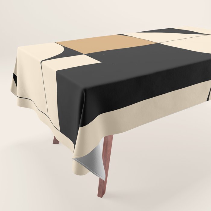 Modern geometric shapes 48 Tablecloth Gallery Image 1