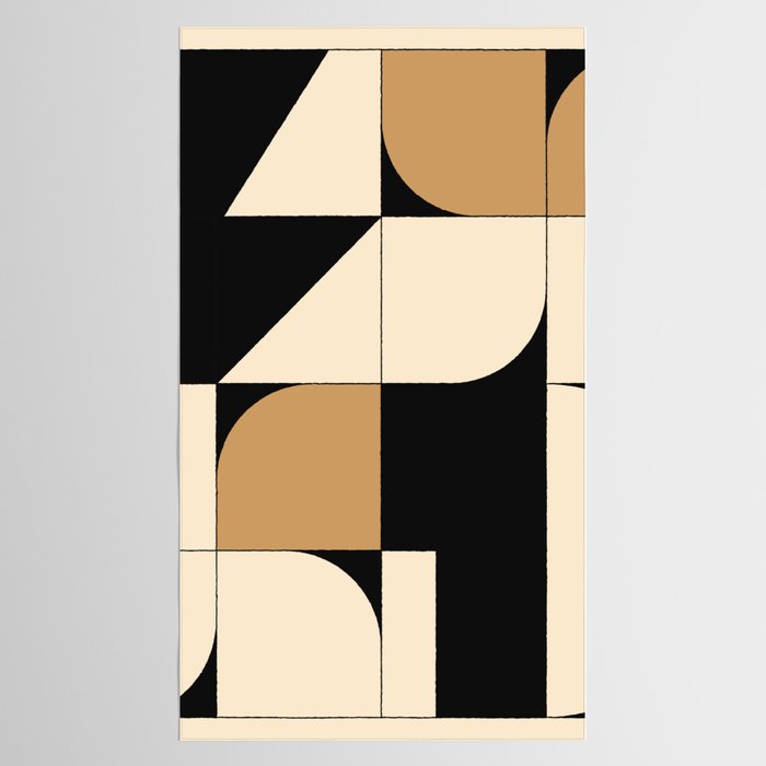 Modern geometric shapes 48 Tablecloth Gallery Image 2