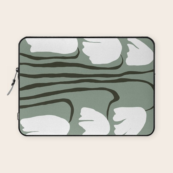 Dropping Tulip Laptop Sleeve Gallery Image 1